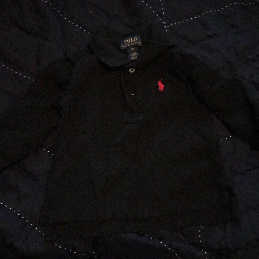 Polo collared long sleeve